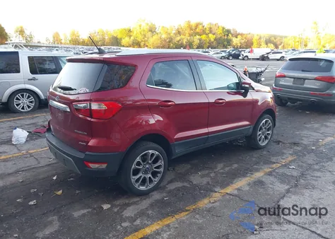 2020 Ford Ecosport Titanium из США, поврежденный, VIN MAJ6S3KL2LC332771